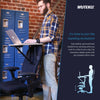 Portable Stand Up Laptop Desk - Light Wood