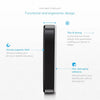 Hexadymium Magnetic Flat Mount - Black