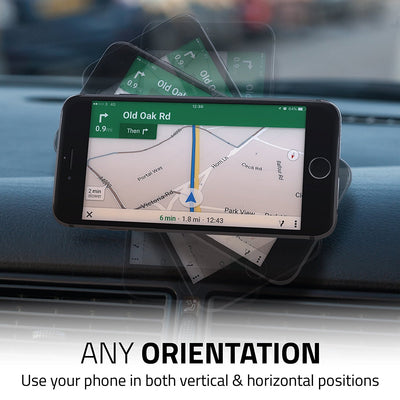 UltraSlim Magnetic Phone Mount - Black